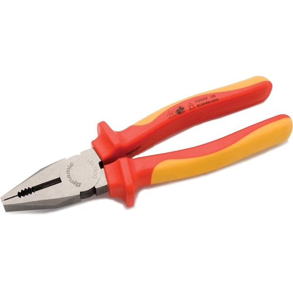 Tools 8" Linesman Pliers, Insulated Handle